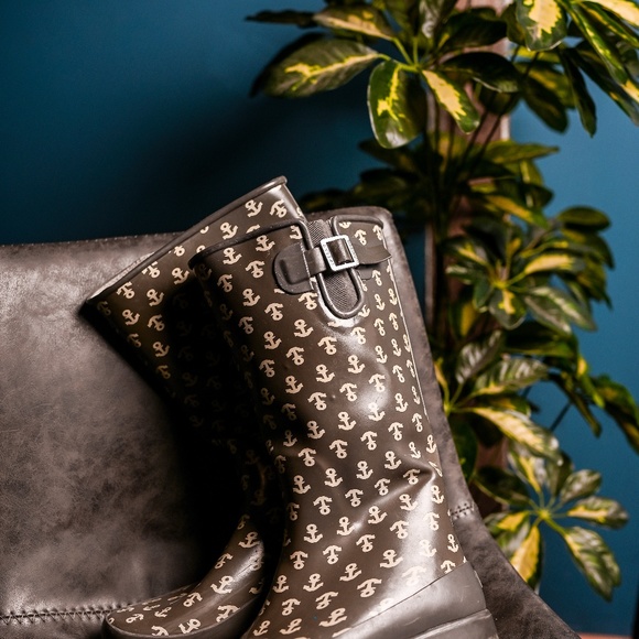 Sperry Anchor Rain Boots, BRAND NEW size 10 - Picture 7 of 8